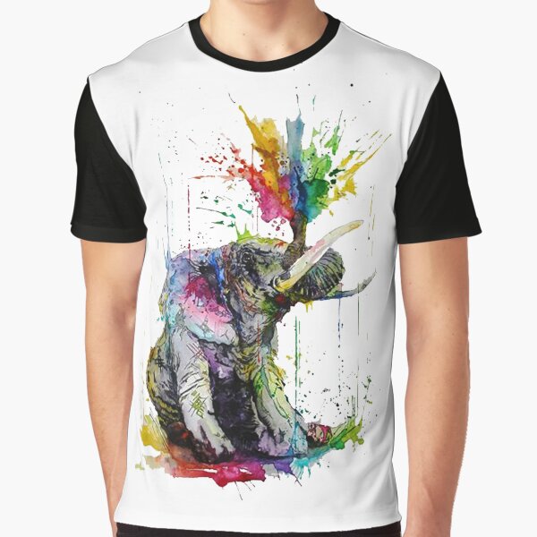 Elephant Graphic T-Shirt