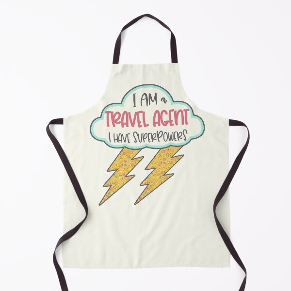Item preview, Retro Travel Agent Superpowers Bolt designed and sold by GrimButterfly.