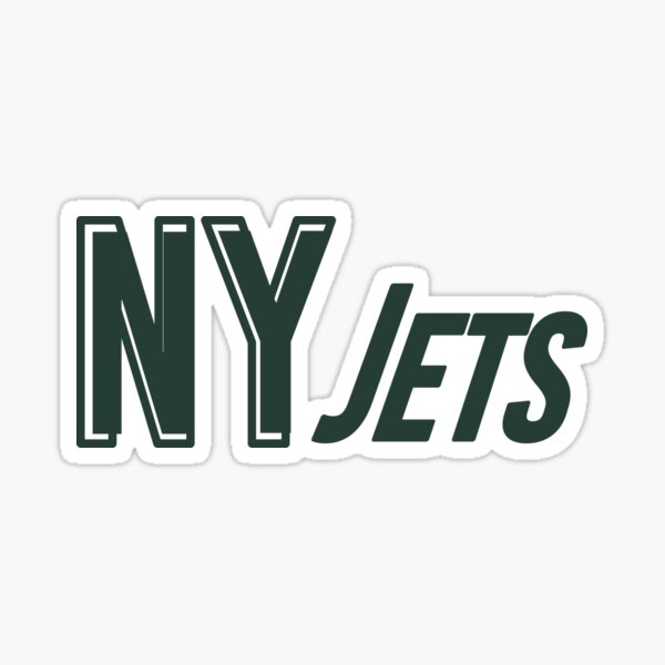 NY Jets New York NFL Football Color Logo Sports Decal Sticker - Free  Shipping