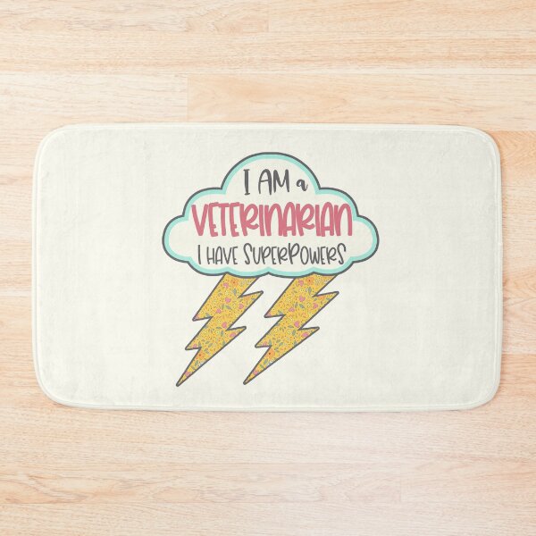 Item preview, Retro Veterinarian Superpowers Bolt designed and sold by GrimButterfly.