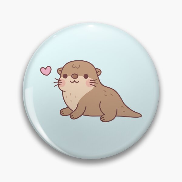 Item preview, Cute Chubby Otter Doodle designed and sold by rustydoodle.