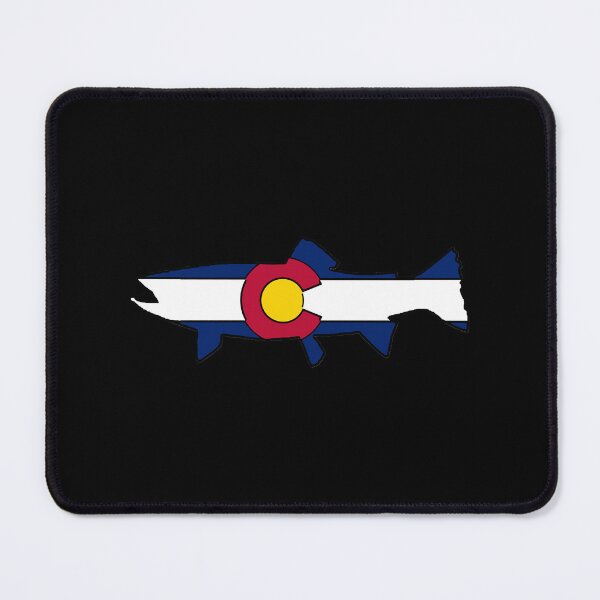 Item preview, Colorado transplant flag trout fish Sticker designed and sold by Welve36tea.