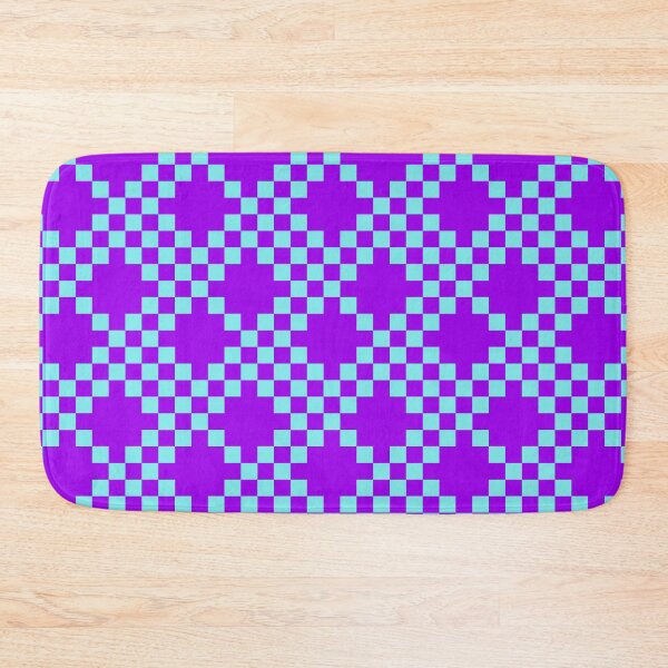 Item preview, Purple and Pastel Blue Weave Pattern designed and sold by rsty11.