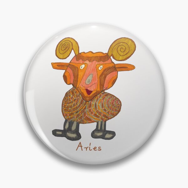 Item preview, Aries Zodiac Sign (large text) designed and sold by artimeencf.