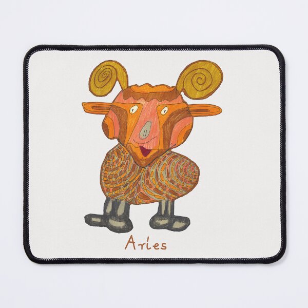 Item preview, Aries Zodiac Sign (large text) designed and sold by artimeencf.