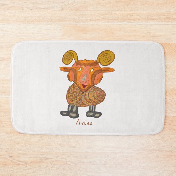 Item preview, Aries Zodiac Sign (large text) designed and sold by artimeencf.