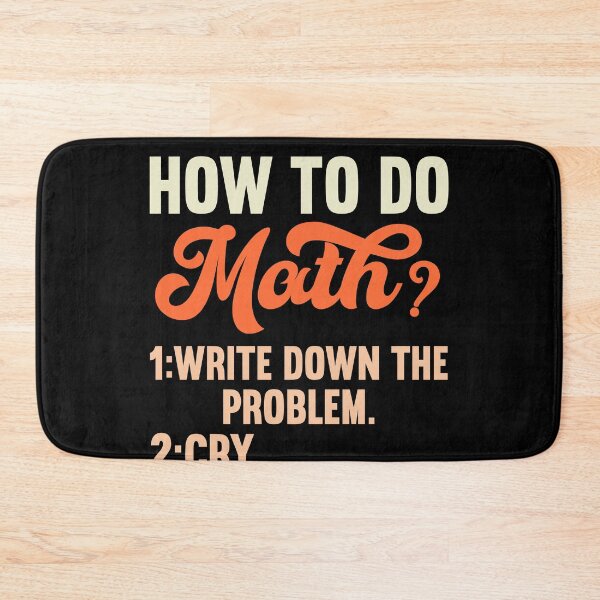 Item preview, How To Do Math Funny Quote Spiral Notebooks  designed and sold by KGN  CREATIVITY.