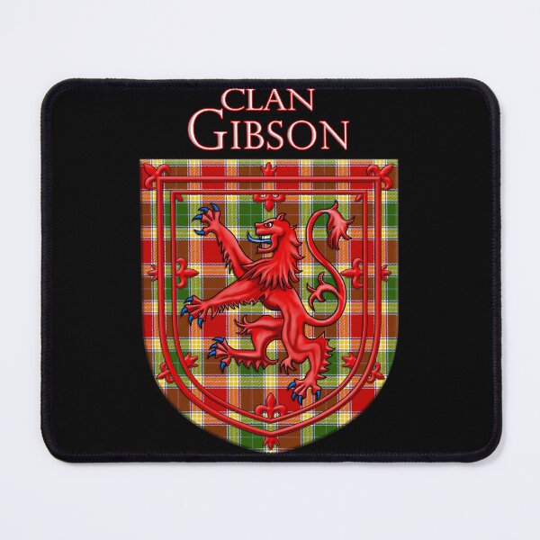 Item preview, Gibson Tartan Scottish Plaid Lion Rampant Sticker designed and sold by Welve36tea.
