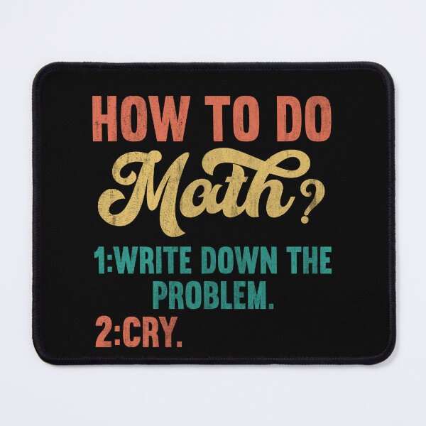 Item preview, How To Do Math Funny Quote Vintage T-shirt designed and sold by KGN  CREATIVITY.