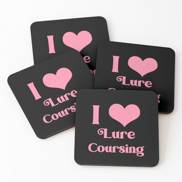 Item preview,  I LOVE LURE COURSING - LURE COURSING HEART IN PINK  designed and sold by Iskybibblle.
