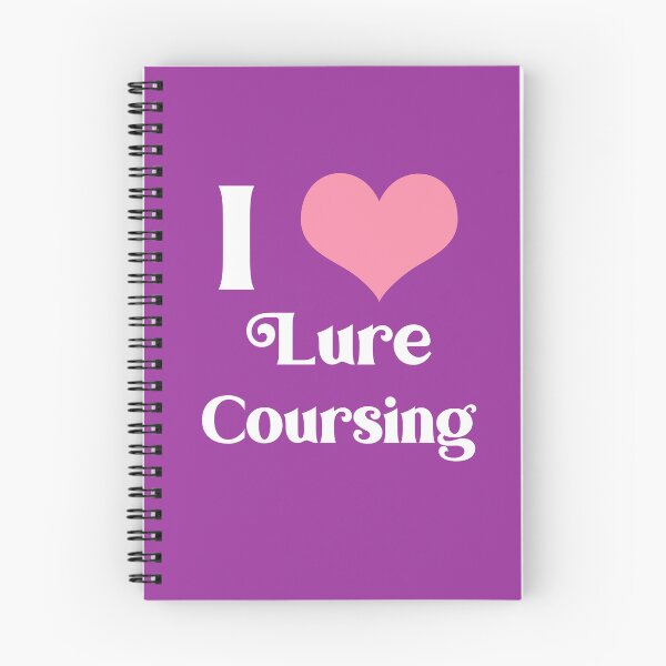 Item preview,  I LOVE LURE COURSING - LURE COURSING HEART IN WHITE AND PINK designed and sold by Iskybibblle.