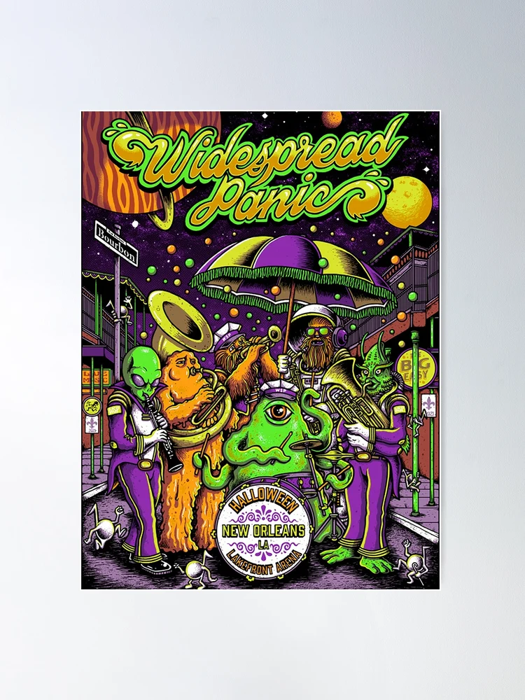 alien playing music widespread