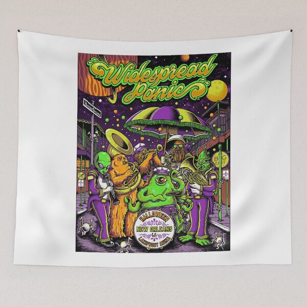 Item preview, alien playing music widespread designed and sold by nagatobulan.