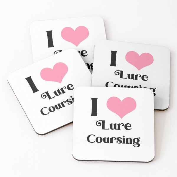 Item preview,  I LOVE LURE COURSING - LURE COURSING HEART IN BLACK AND PINK designed and sold by Iskybibblle.
