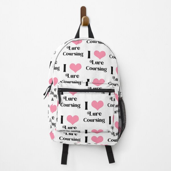Item preview, I LOVE LURE COURSING - LURE COURSING HEART IN BLACK AND PINK designed and sold by Iskybibblle.