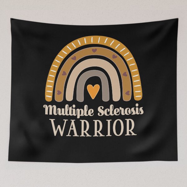 Item preview, Multiple Sclerosis Awareness Multiple Sclerosis Awareness Rainbow  designed and sold by OtiliaNikolaus.