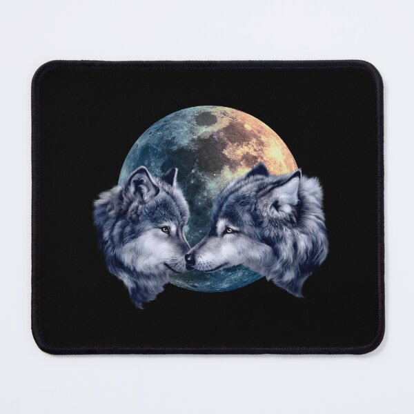 Item preview, Sweet Couple Wolf Moon Love designed and sold by Barnissim.