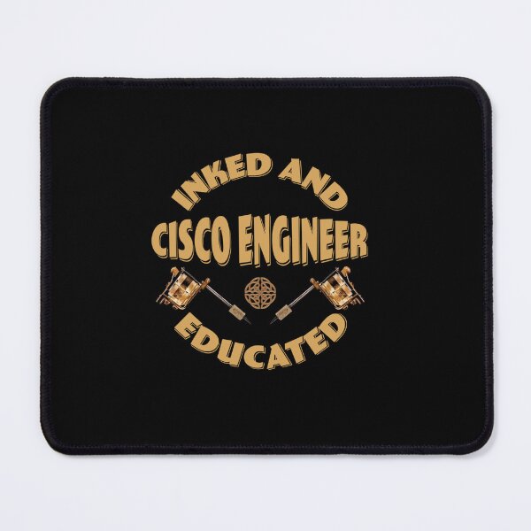 Item preview, INKED AND EDUCATED CISCO ENGINEER designed and sold by sobriowslen.