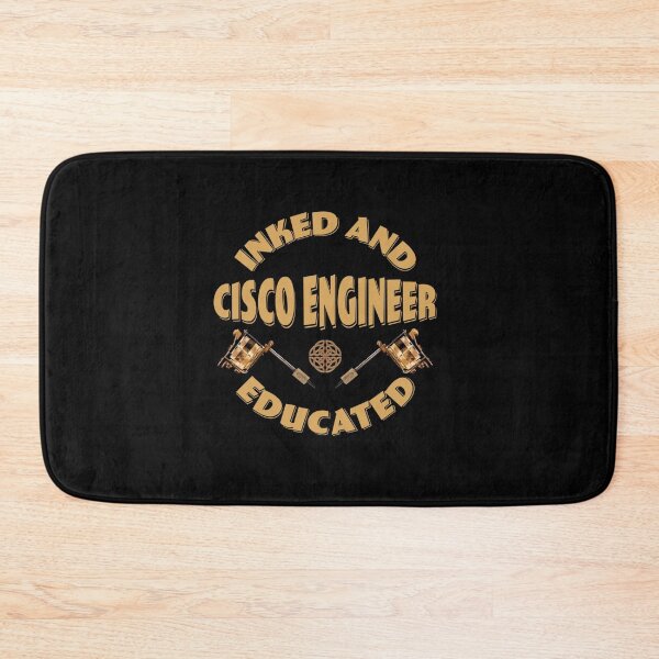 Item preview, INKED AND EDUCATED CISCO ENGINEER designed and sold by sobriowslen.
