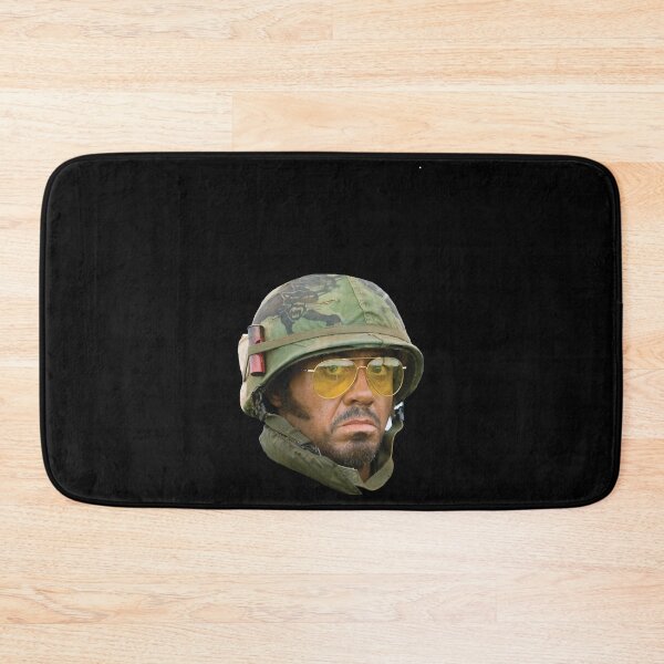 Artikelvorschau, Kirk Lazarus - Kopf (Tropic Thunder) Aufkleber entworfen und verkauft von Welve36tea.