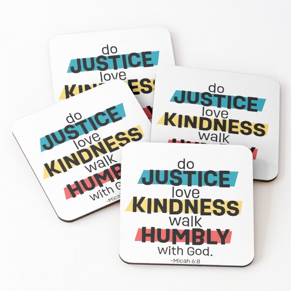 Item preview, do Justice love Kindness walk Humbly with God (Micah 6:8) designed and sold by eloisehides.