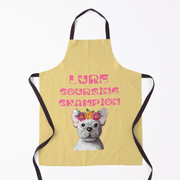 Item preview, FUNNY LURE COURSING CHAMPION - FLORAL DOG CROWN -WATERCOLOR designed and sold by Iskybibblle.