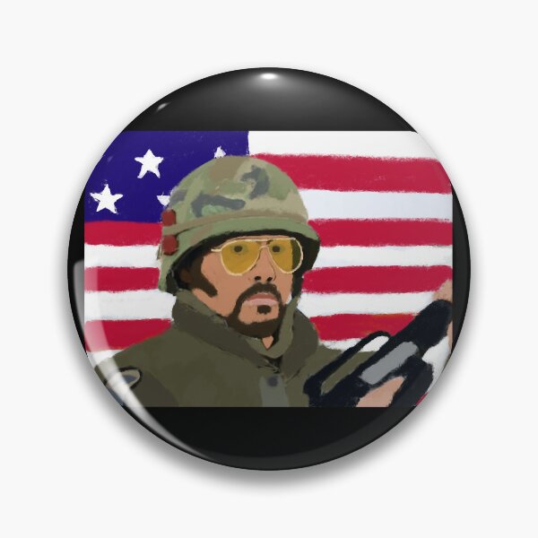 Item preview, Kirk Lazarus - Tropic Thunder  Sticker designed and sold by Welve36tea.