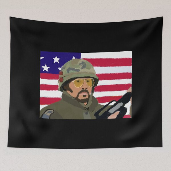 Item preview, Kirk Lazarus - Tropic Thunder  Sticker designed and sold by Welve36tea.