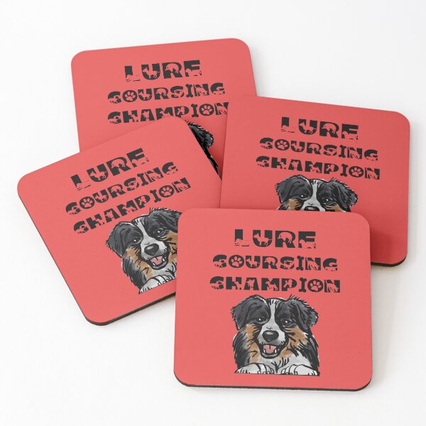 Item preview, FUNNY LURE COURSING CHAMPION - SHEEPDOG  -WATERCOLOR designed and sold by Iskybibblle.