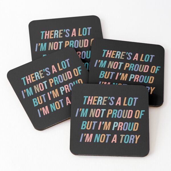 Item preview, Never Voted Tory designed and sold by Texterns.