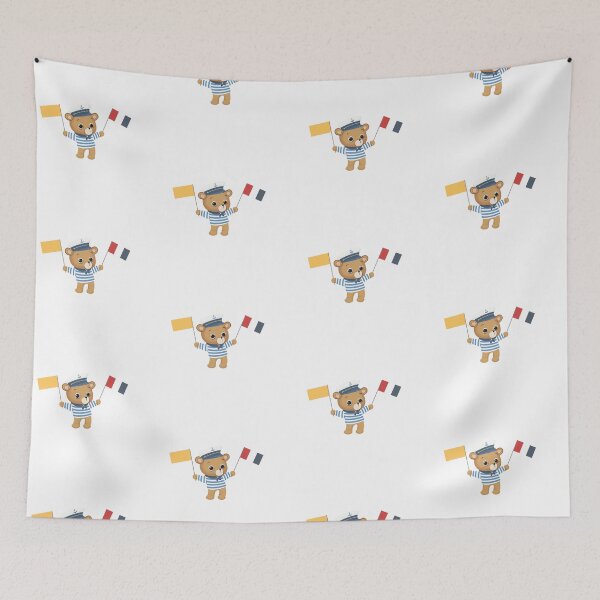 Item preview, Cute Sailor Bear Pirate Captain designed and sold by darklanterndsn.
