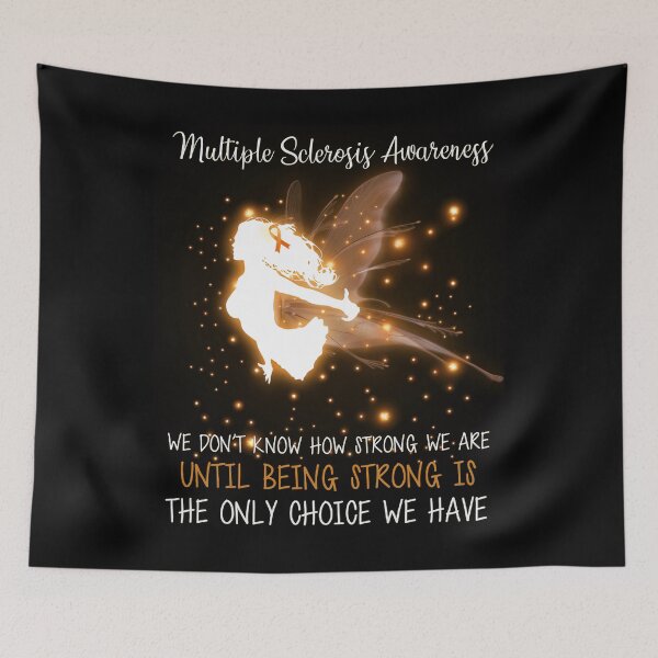 Item preview, Multiple Sclerosis Awareness MULTIPLE SCLEROSIS AWARENESS We don't know how strong Angel tshirt  designed and sold by OtiliaNikolaus.