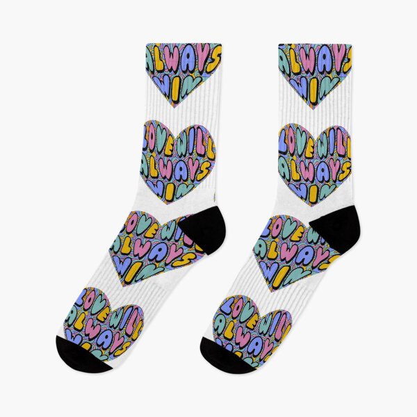 Item preview, Love Will Always Win Psychedelic Heart designed and sold by everything4eva.