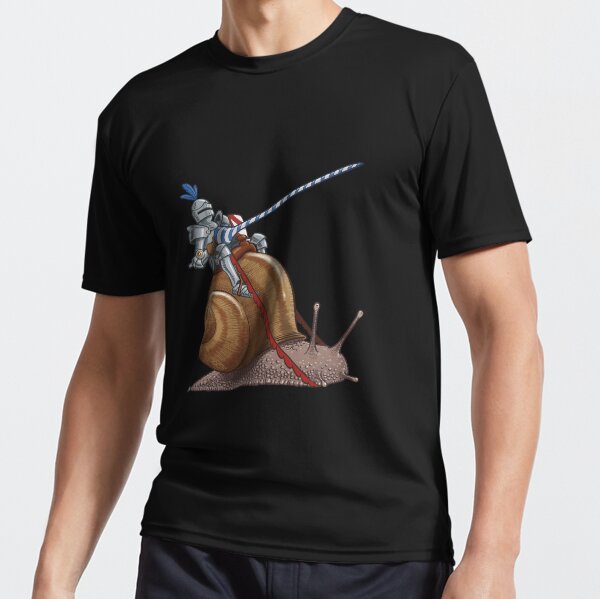 Snail riding knight Active T-Shirt