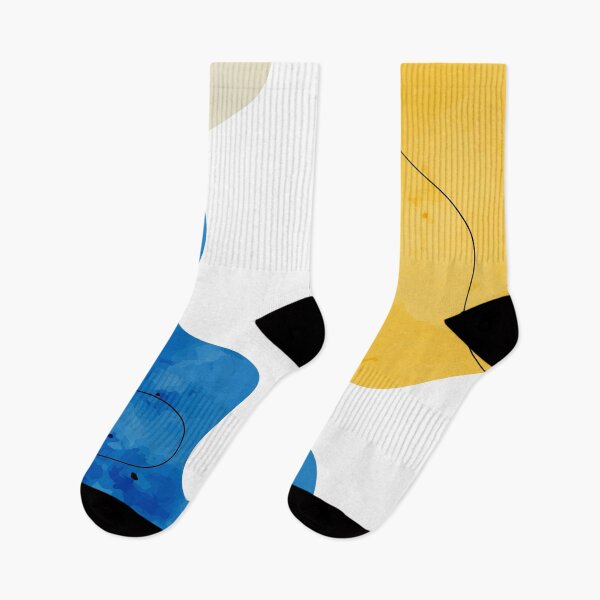 Item preview, Shapes Blue and Yellow designed and sold by DEX DESIGNS.