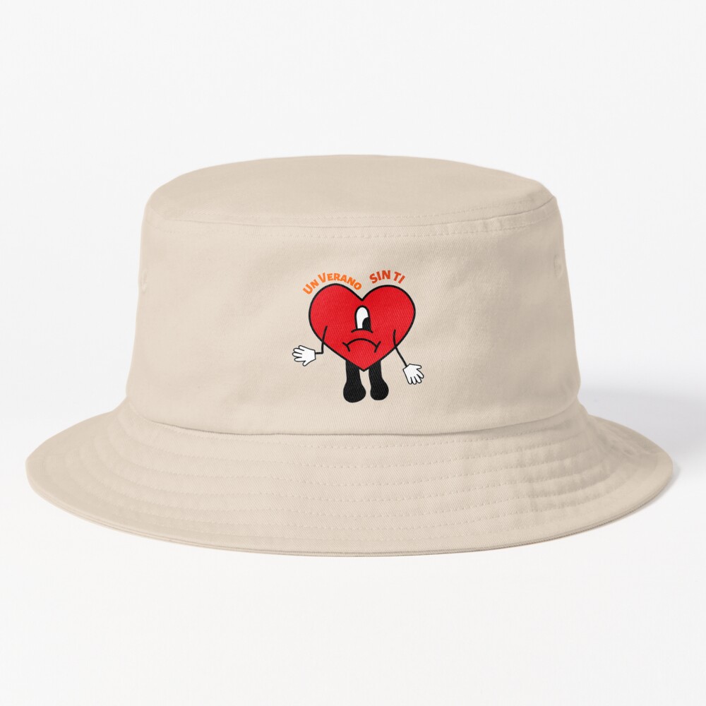 Bad Bunny Heart Hat Baseball Cap Embroidered Conejo Malo Un 