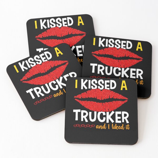 Item preview, I Kissed A Trucker And Like It Funny Trucker designed and sold by GouwensRick.