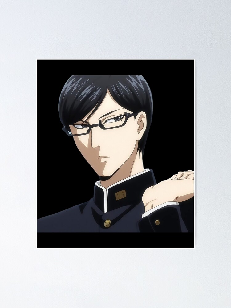 Sakamoto desu ga? (Sparkle) [RED] Sticker for Sale by Keihoshi