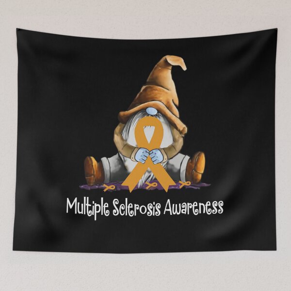 Item preview, Multiple Sclerosis Awareness Orange Gnome Multiple sclerosis Awareness  designed and sold by OtiliaNikolaus.