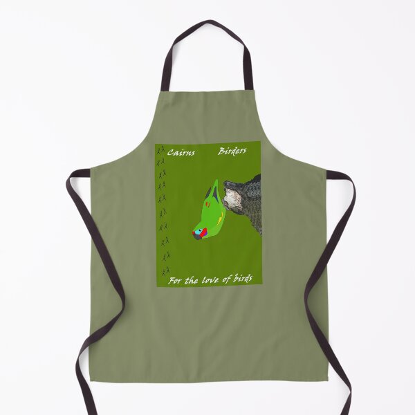 Item preview, Double-eyed Fig Parrot with footprints designed and sold by CairnsBirders.