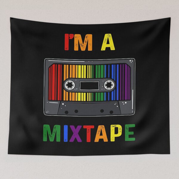 Item preview, I'm A Mixtape LGBT Pride Lesbian Gay Mixtape Cassette designed and sold by GouwensRick.