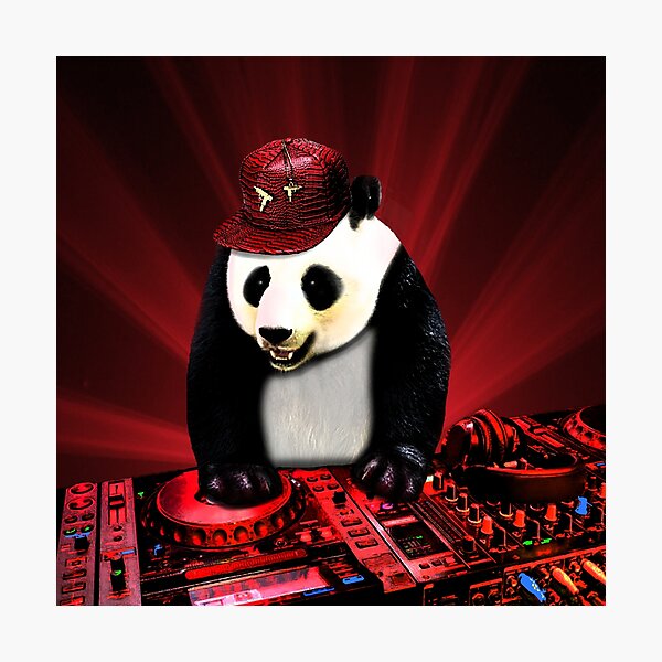 Item preview, Deejay panda designed and sold by ValentinaHramov.