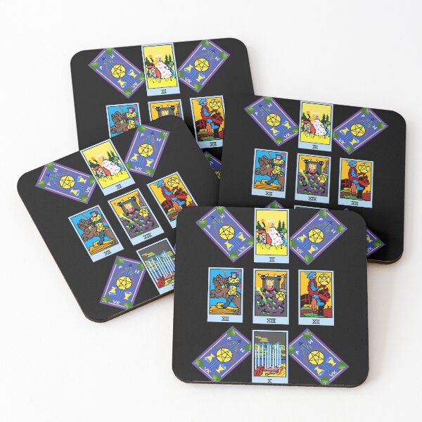 Item preview, Pixel Waite Tarot - Celtic Cross Spread 17 Design for T-shirts and accessories designed and sold by Pixel Waite.