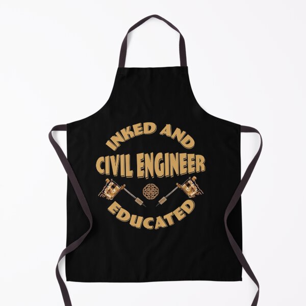 Item preview, INKED AND EDUCATED CIVIL ENGINEER designed and sold by sobriowslen.