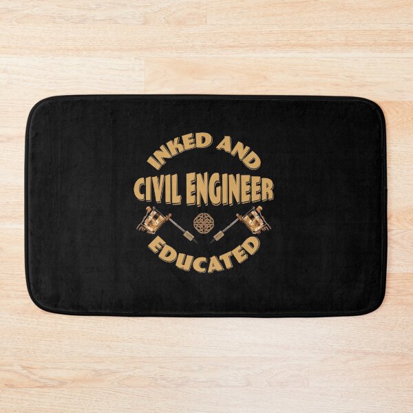 Item preview, INKED AND EDUCATED CIVIL ENGINEER designed and sold by sobriowslen.