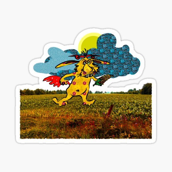 The Corn Thief Sticker
