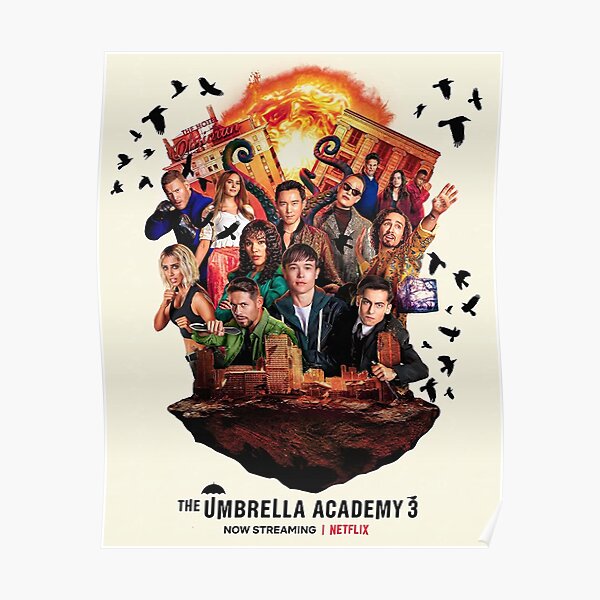 The Umbrella Academy 2019 Poster For Sale By Lucascruzz Redbubble 