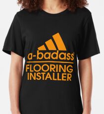 FLOORING INSTALLER BEST COLLECTION 2017 Slim Fit T-Shirt