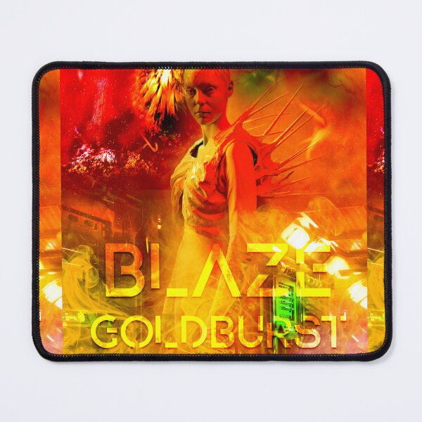 Item preview, Blaze Goldburst Alien, Girl, Owl, Wolf Man, Halloween, Science Fiction designed and sold by blazegoldburst.