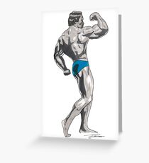 Mr Universe Greeting Card